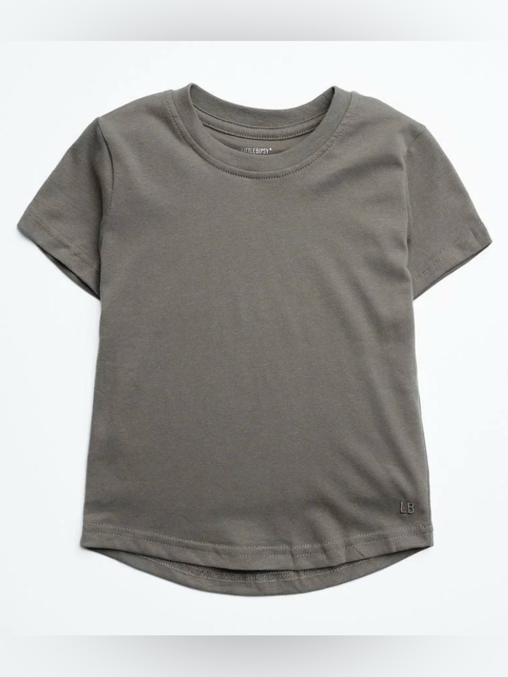 Little Bipsy Boys' Green swoop Short-Sleeve Tee